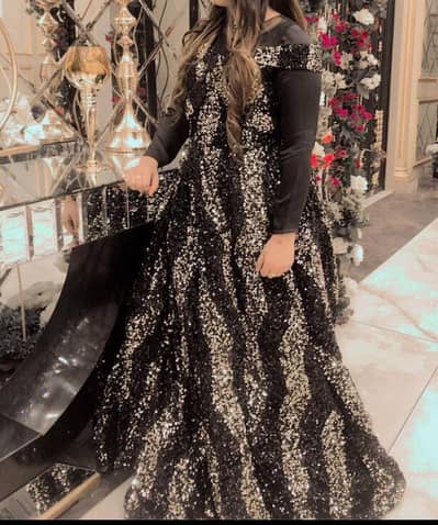 Black valvet barbie frock