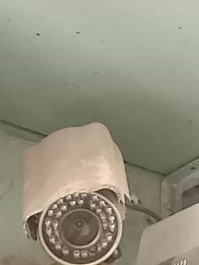 CCTV with 4 camera active