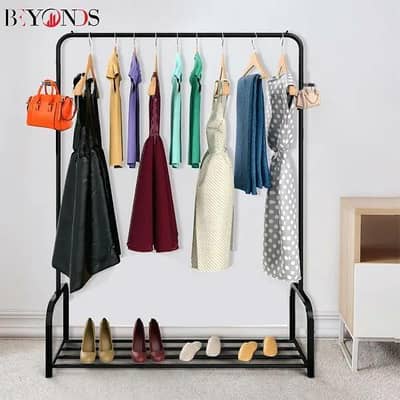 Cloth With Shoes Hanging Stand Rack, Affordable And Effective