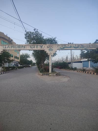 PRIME LOCATION 208 SQUARE YARD PLOT FOR SALE IN BLOCK A GARDEN CITY KDA SCHEME 45 KARACHI