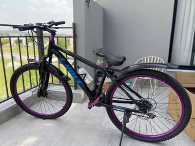 Almost new mountain bicycle - Used only twice - Excellent Condition