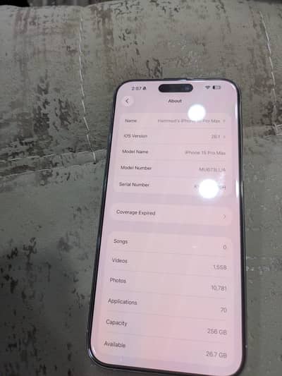 Apple iPhone 15 Pro Max JV