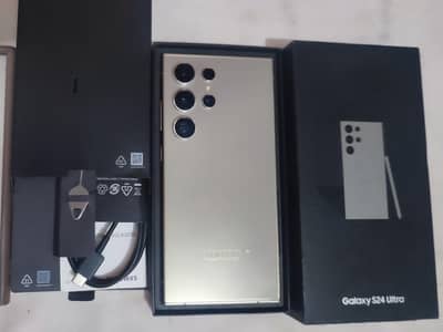 Samsung S24 Ultra 12/256 with box [8 gen 3] 10/10 natural colour