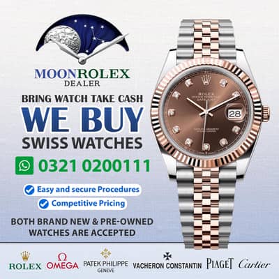 Get Cash / Rolex Cartier Omega Hublot Chopard Breitling Rado Tag Heuer