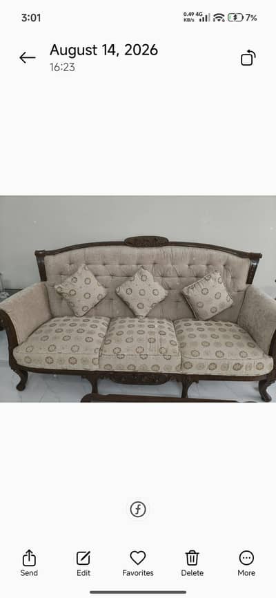 5 seater elegant carefully. used