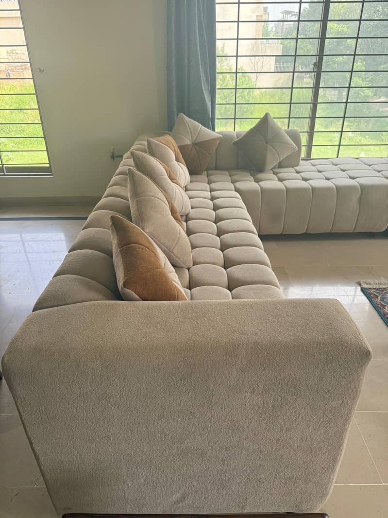 L shape sofa 2