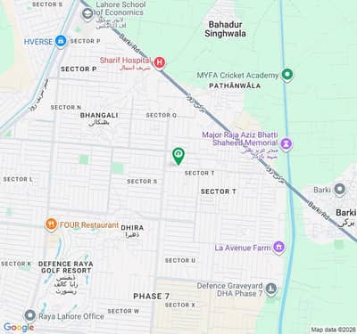 Phase 7 T BLOCK Corner TOP LOCATION PLOT