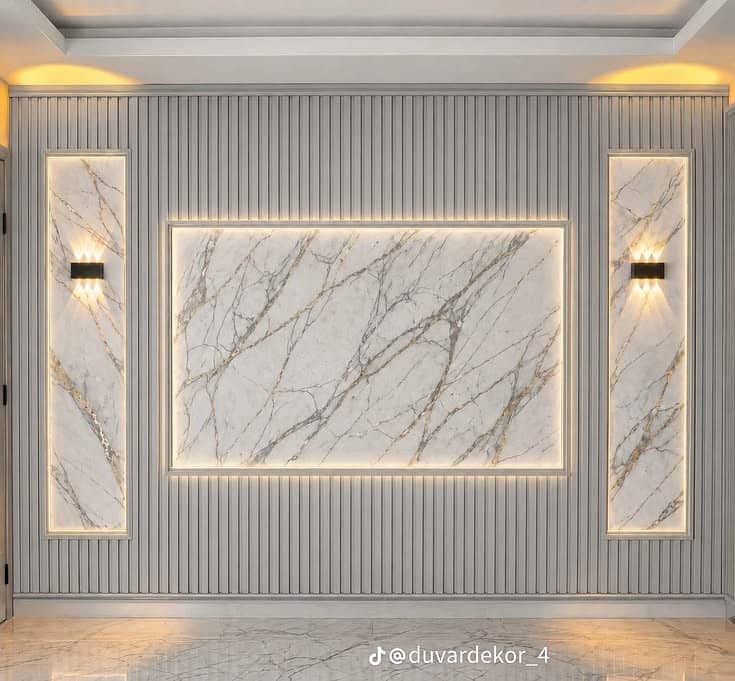 Wpc wall panels | PVC wall panels| Solid wall panel | Uv marble sheets 0