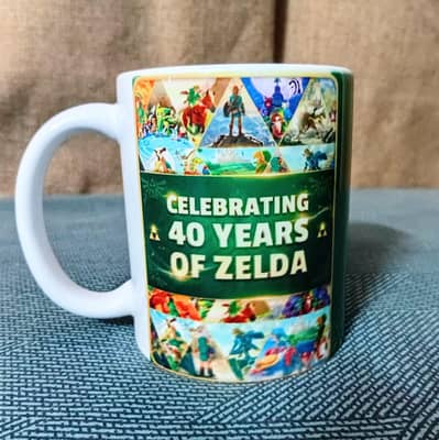 Zelda 40 Years Anniversary Mug