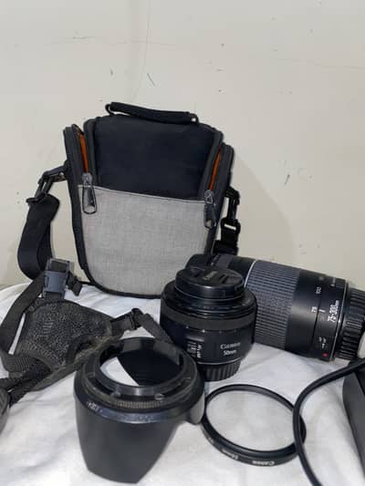 Canon EOS 1200D DSLR Camera with Lens | Good Condition