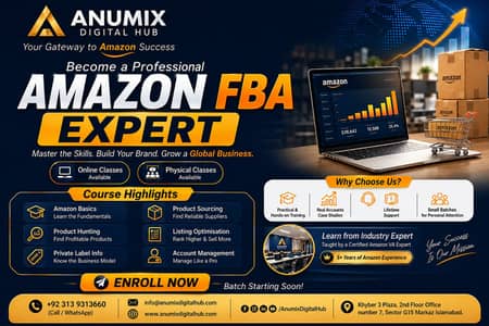 Amazon FBA Expert Course | Online & Physical Classes