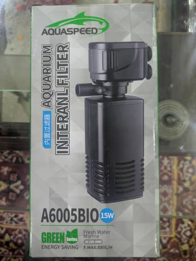 Fish aquarium filter (15w) aquaspeed