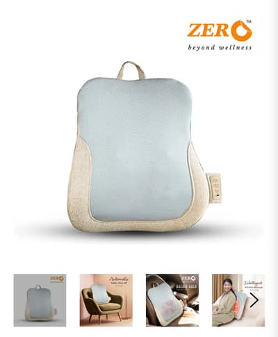 back massage cushion zero healthcare