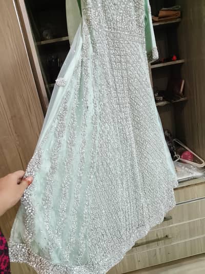 Ice Blue Maxy Dress for Walima