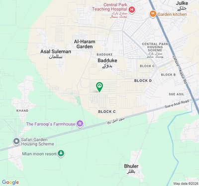 11.20 Marla Corner Plot Facing 80ft Road & Side 50ft Road Available For Sale