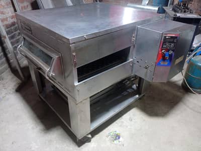 conveyor belt pizza oven middleby marshal 20 " belt fast food n pizza