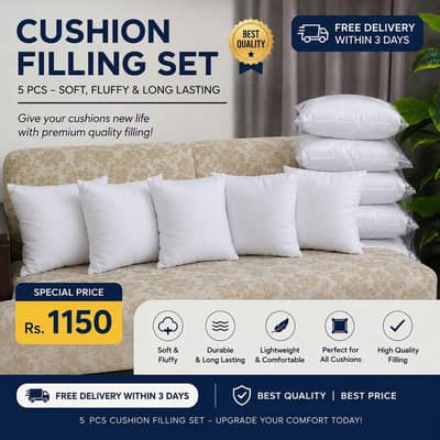 pillow filling x 5