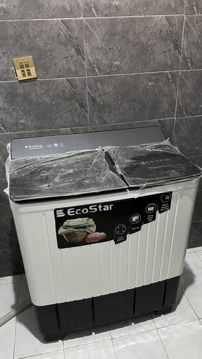 eco star brand new macine wth spin dryer