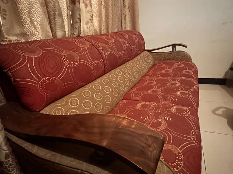 Sofa set - 7 seater sofa set - wooden sofa set 4