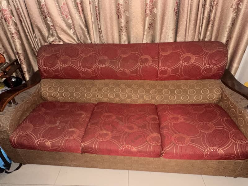 Sofa set - 7 seater sofa set - wooden sofa set 6