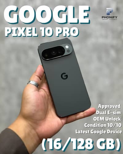 Google Pixel 10 Pro PTA Approved 16/128GB