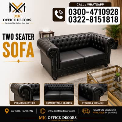 2- seater sofa | Sofa for sale | Sofa in Lahore | Sofas | Sofa