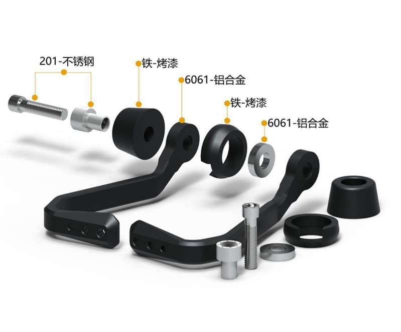 EVOTECH PERFORMANCE EP evotech performance handle lever guards 1