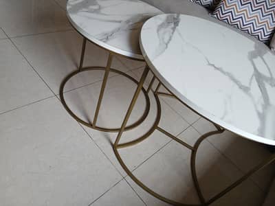 3-set lounge round tables