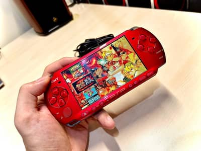 PSP Red 64Gb Handheld Gamming Consoles | Delivery Available