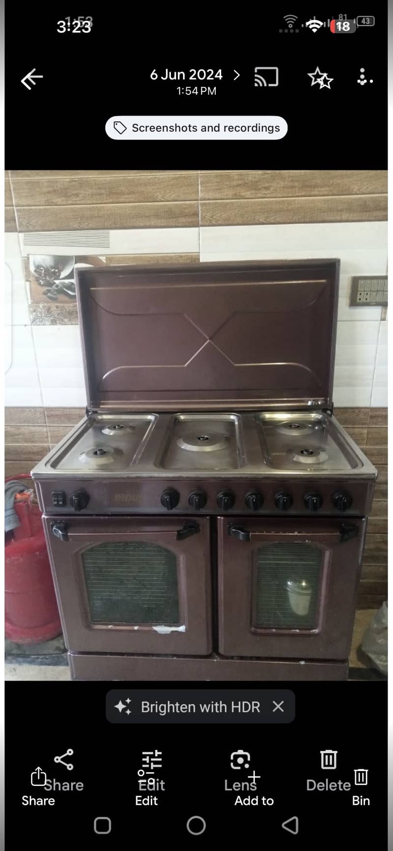 Cooking range 3