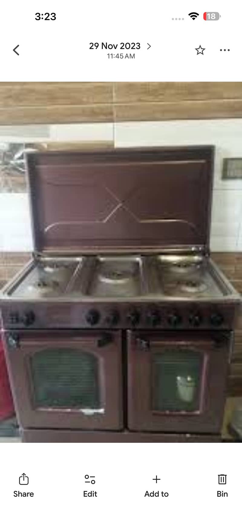 Cooking range 5