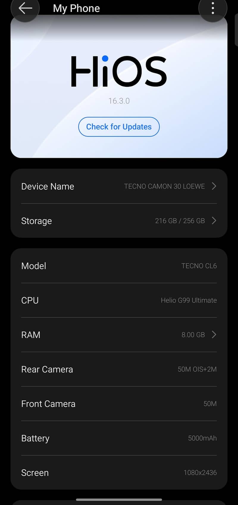 Tecno CAMON 30 1