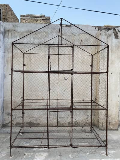 4by5 tripple flour cage