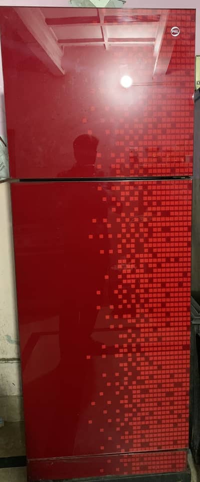 PEL Double Door Refrigerator – Red Color | Excellent Cooling | Used