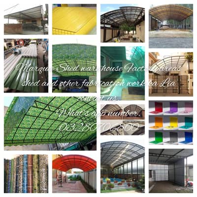Dairy Farm shed/Marquee shed/warehouse/poly carbonate sheet shed