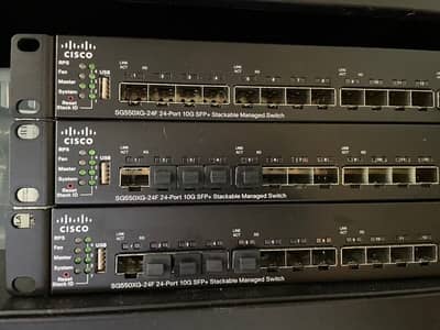 CISCO SG550XG-24F — 24-Port 10G SFP+ MANAGED SWITCH