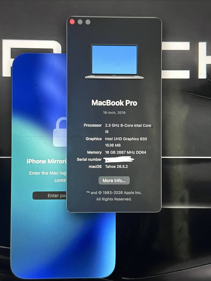 Macbook pro 19 3