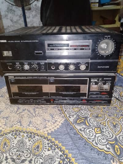 yamah vintage stereo cassette Amplifier ka-333yama  Av surrounded  sym