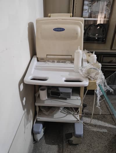 Fukuda 750 Ultrasound dual probe doppler with trolley and invertor