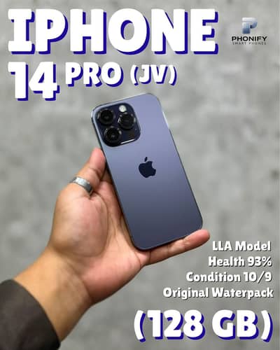 iPhone 14 Pro Jv 128gb LLA Model