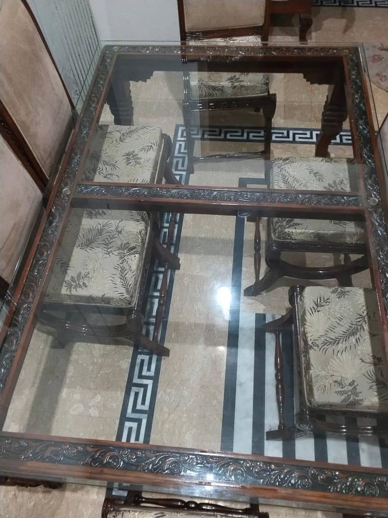 Dining table and chairs 2