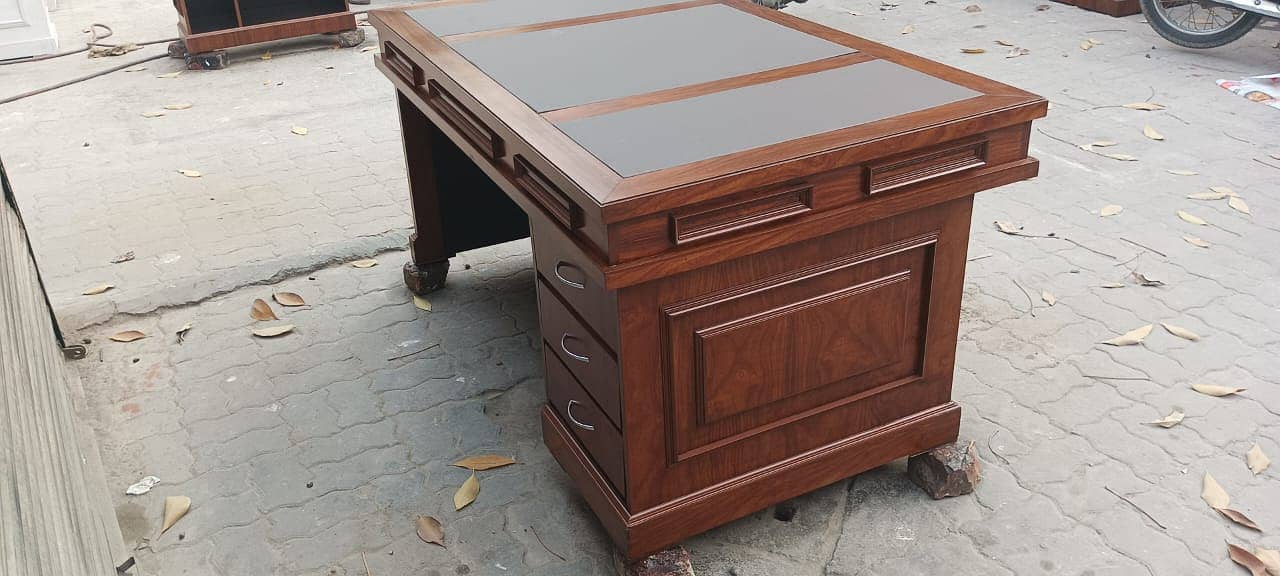 Executive Office Table with Side Rack – Office Table – Executive table 4