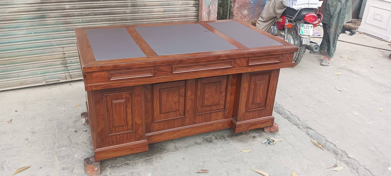 Executive Office Table with Side Rack – Office Table – Executive table 5