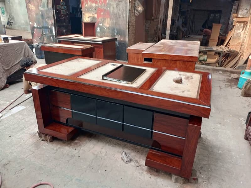 Executive Office Table with Side Rack – Office Table – Executive table 6