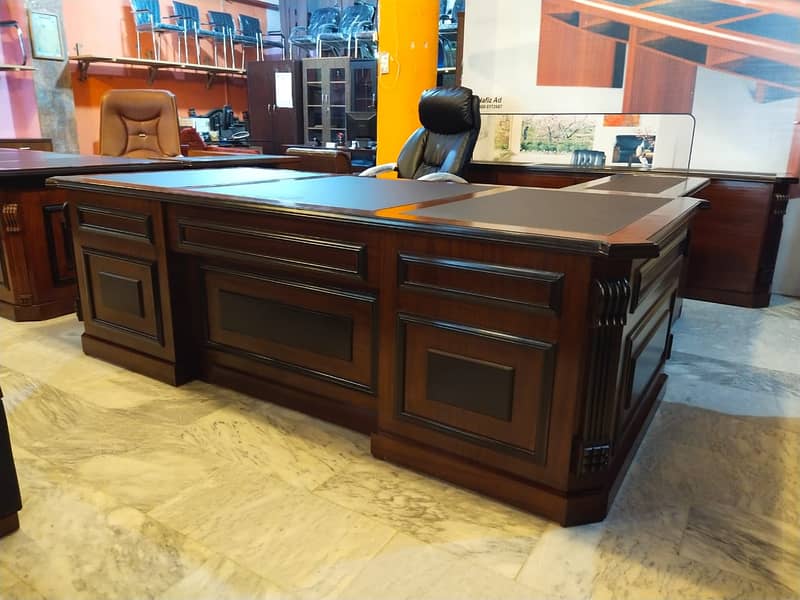 Executive Office Table with Side Rack – Office Table – Executive table 10