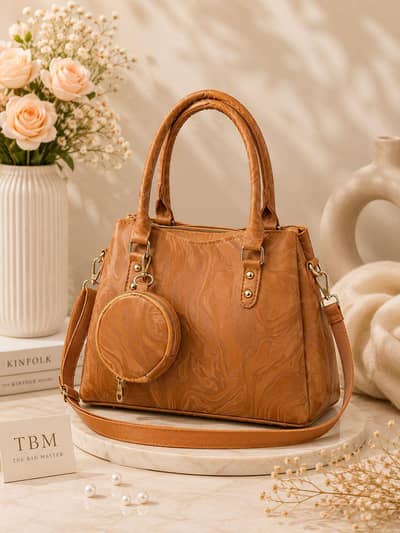 High Quality Shoulder BAG 2 Pc Set With Adjustable Long Belt