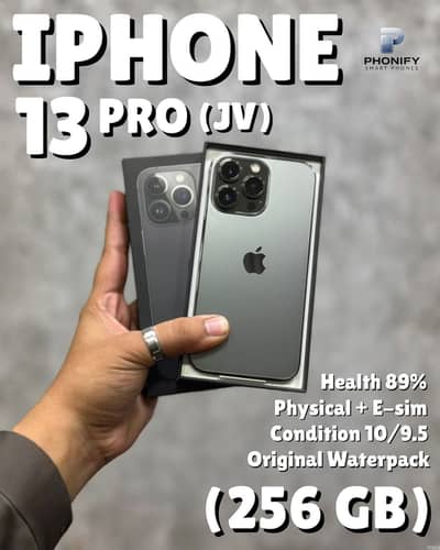 iPhone 13 Pro Jv Physical + E-sim 256gb