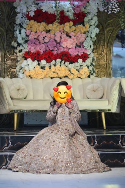 walima maxi / bridal maxi / wedding wear / designer wear