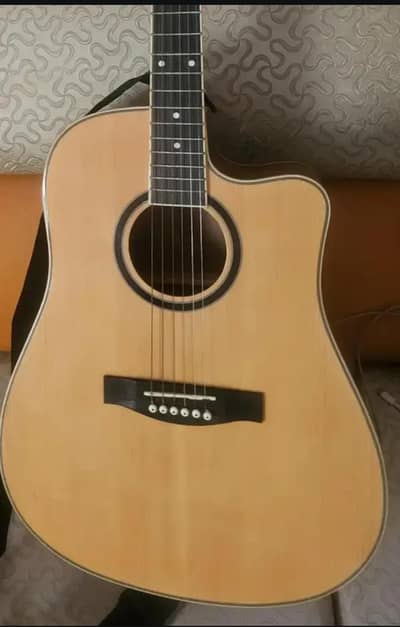 Acoustic guitar.