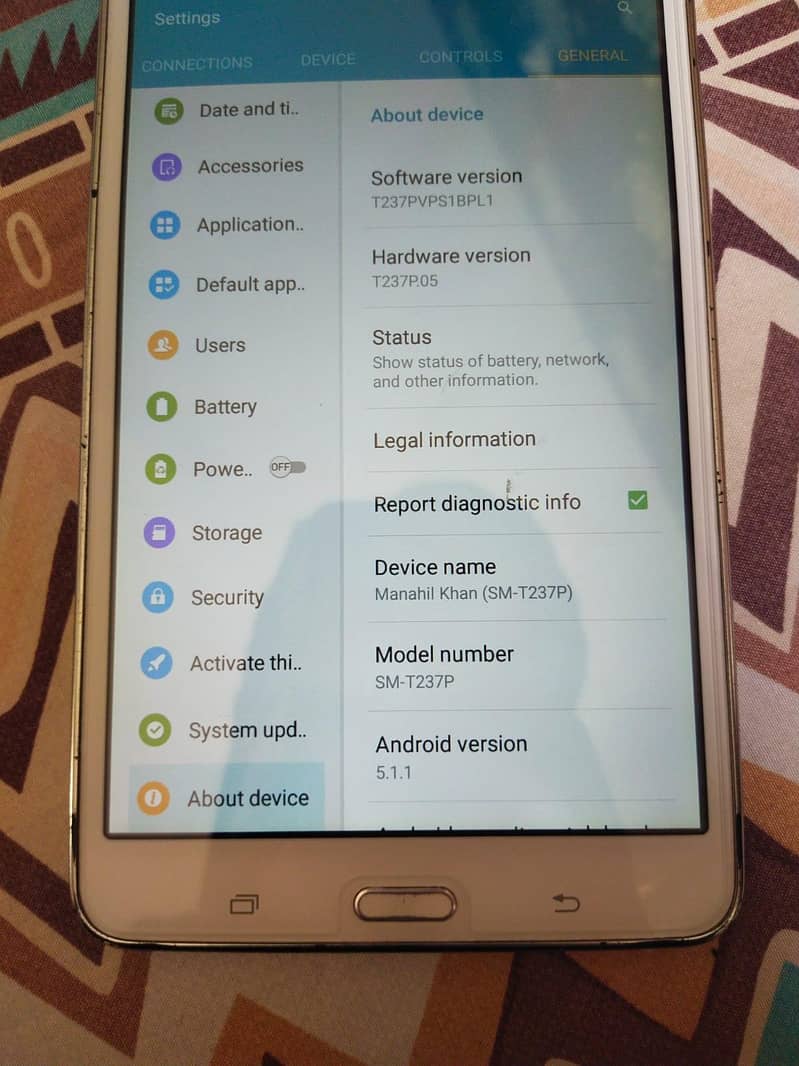 Samsung tablet 3